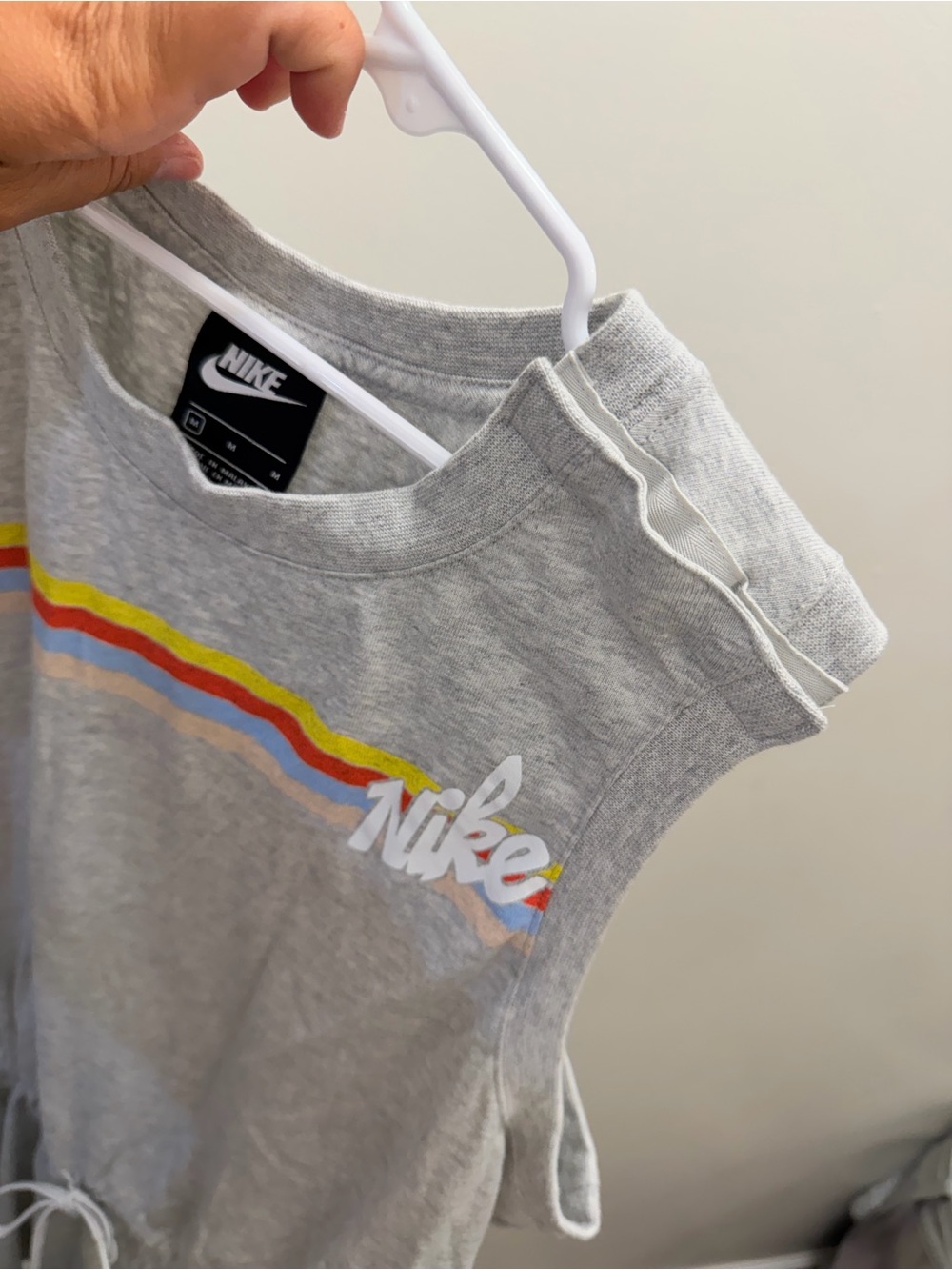 Gray Nike Drawstring romper - Picture 4 of 7